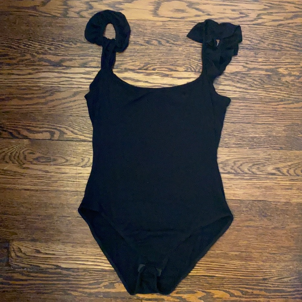 Women’s Nasty Gal size 2 black bodysuit.